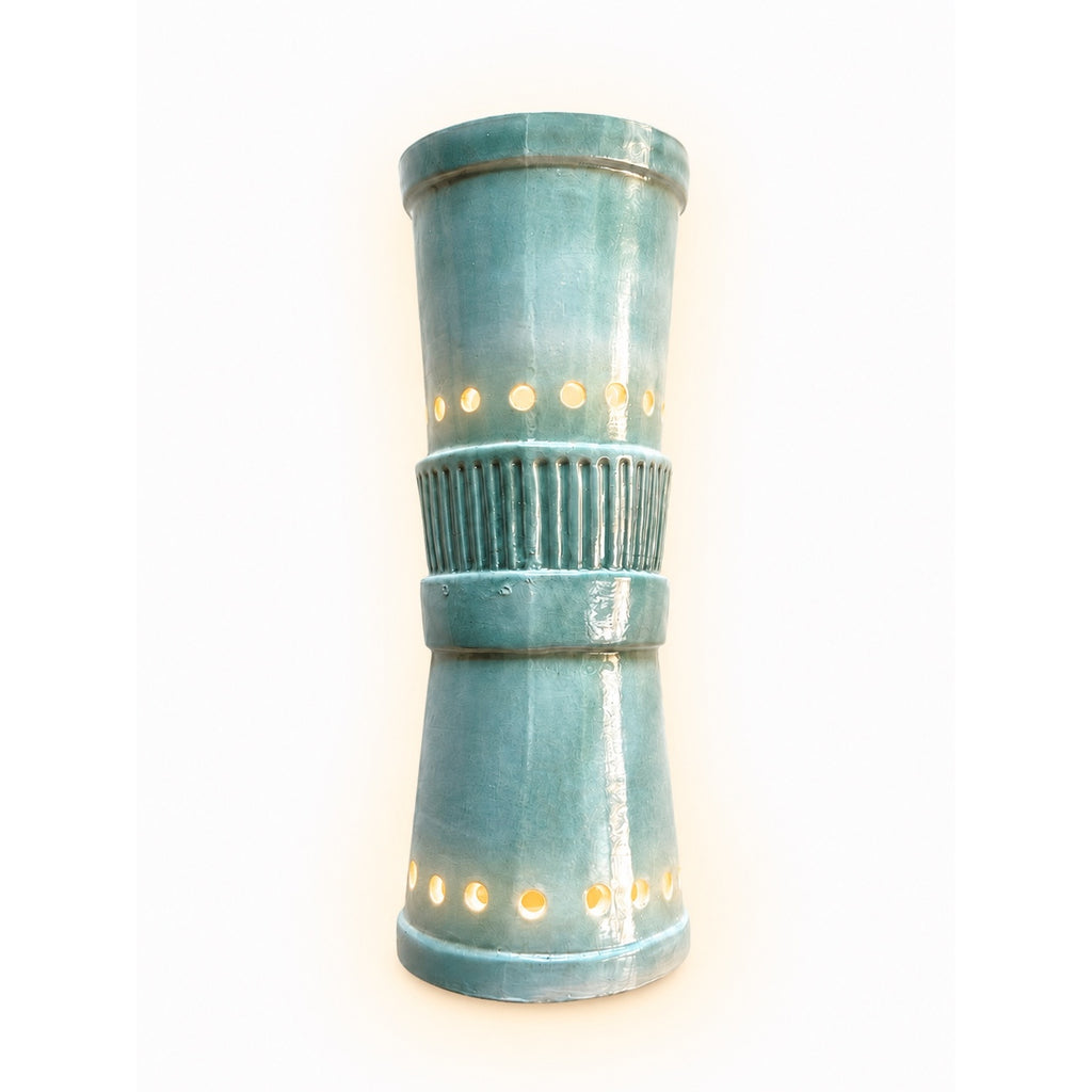 Ribbed Sconce