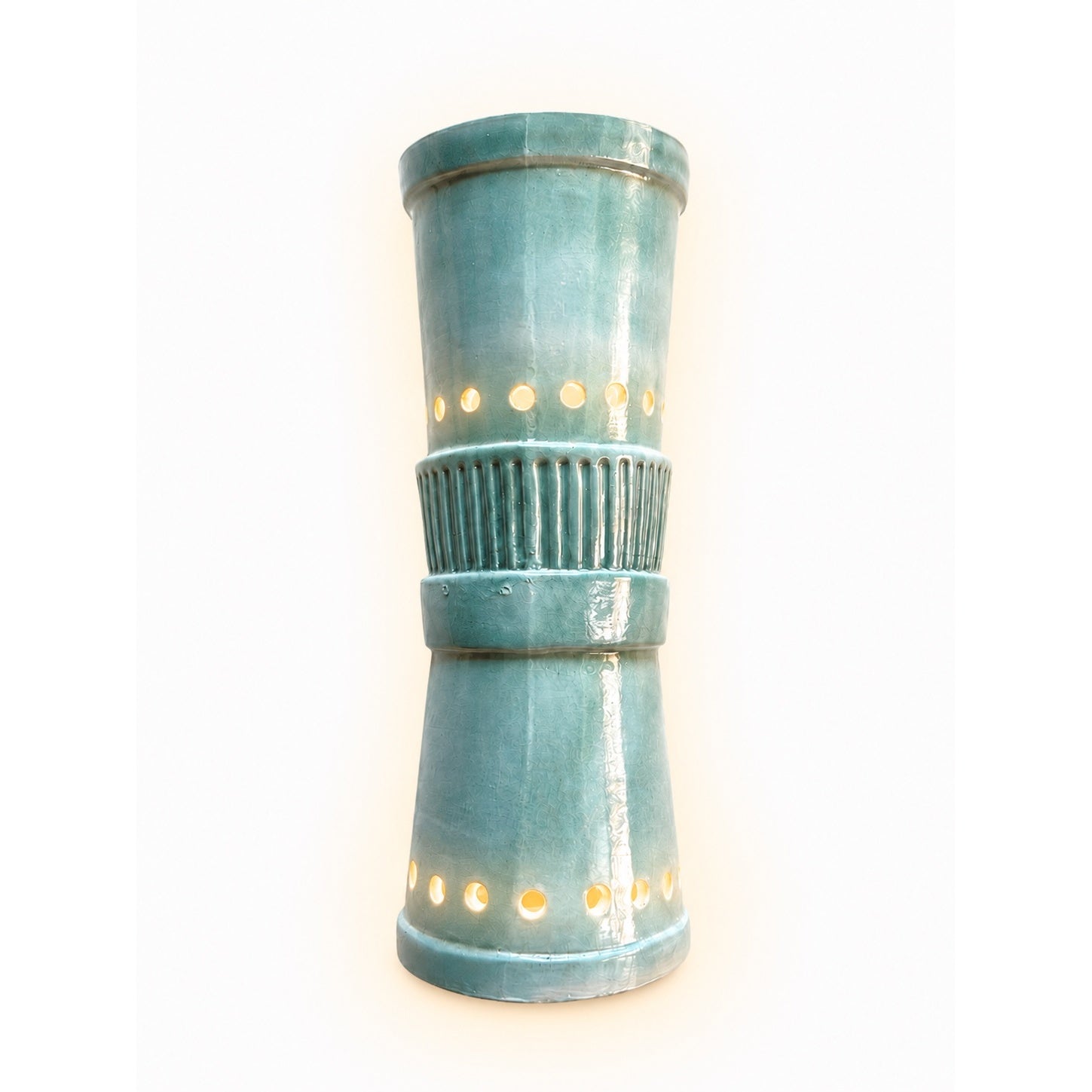 Ribbed Sconce