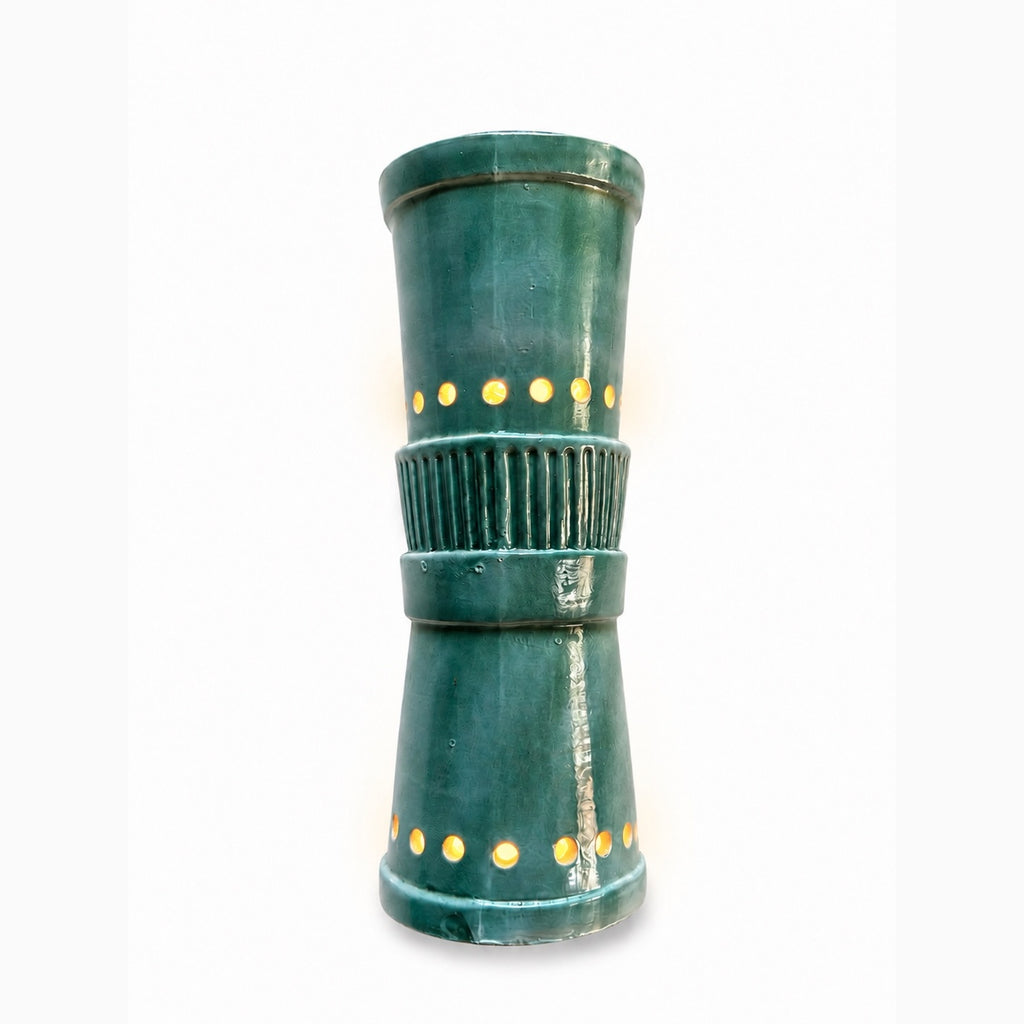 Ribbed Sconce